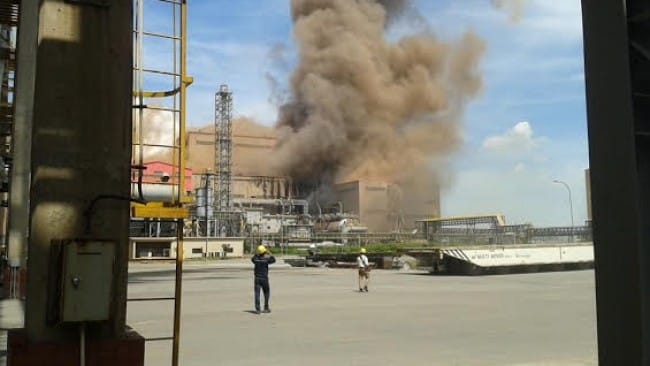Pabrik Krakatau Posco Meledak, Tujuh Orang Luka-luka