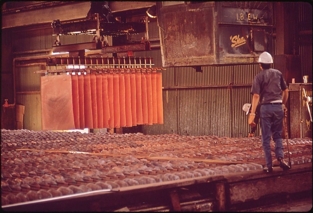 Harga Tembaga Kembali Anjlok