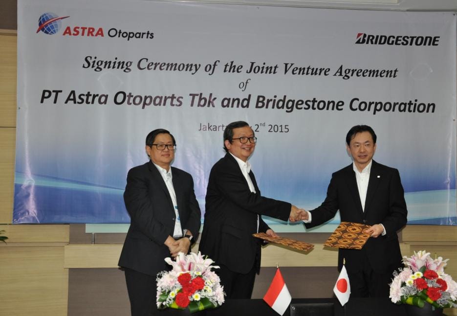 Astra Otoparts dan Bridgestone Dirikan Perusahaan Patungan Komponen Anti-Vibration