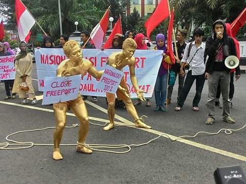 Seruan Nasionalisasi Freeport Mulai Merambat Hingga Jawa Tengah