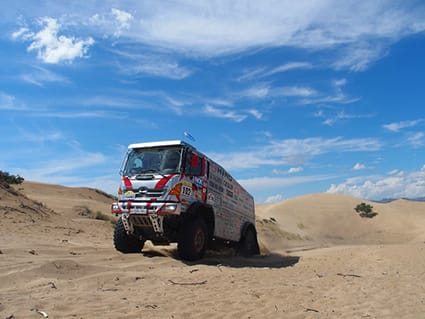 Hino 500 Series Melawan Cuaca Buruk Reli Dakar 2016