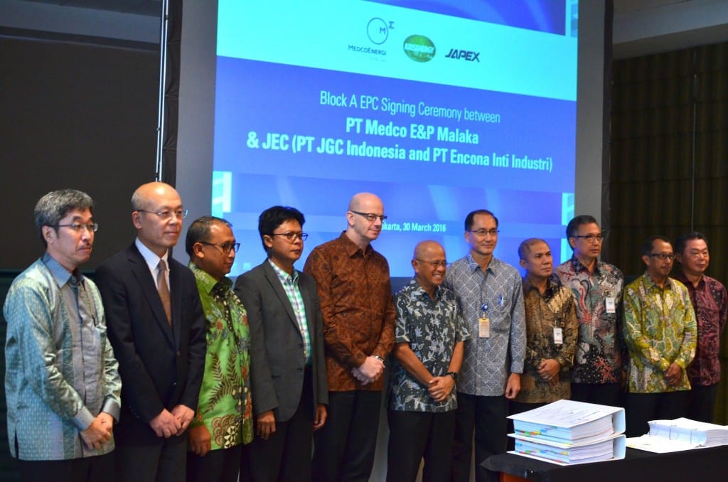 MedcoEnergi Tandatangani Kontrak EPC Kelola Blok A Di Aceh