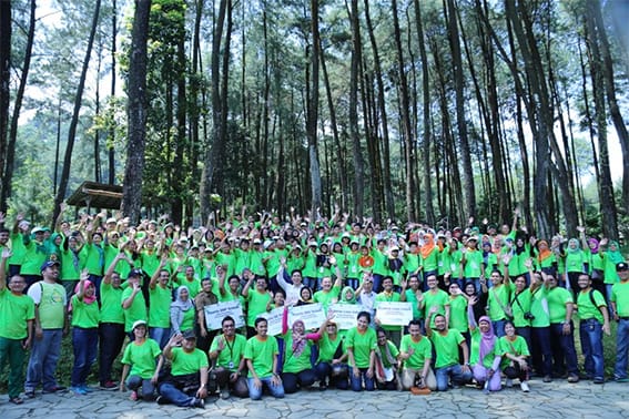 Gerakan Tanam dari Duta Lingkungan Sekolah Binaan Astra