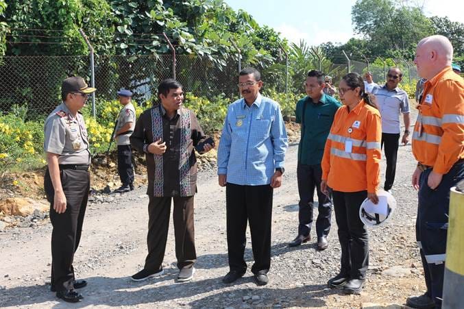 Gubernur dan Kapolda Sumut Kunjungi Tambang Emas Martabe Sinergi Pembangunan Masyarakat
