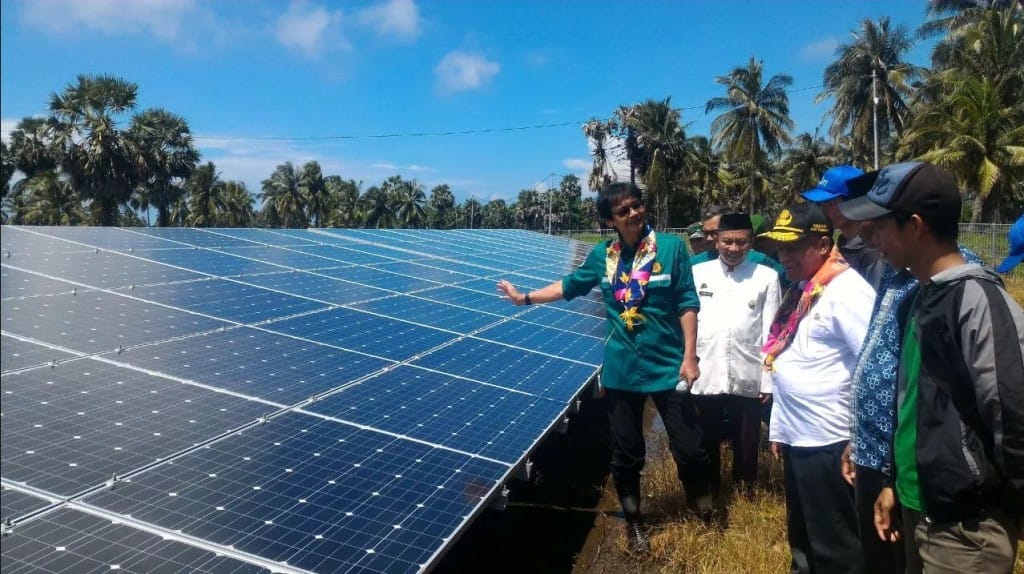 PLTS 100 kWp di Sulawesi Selatan Resmi Beroperasi