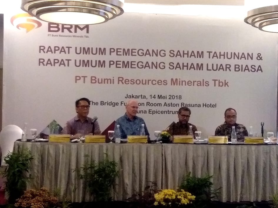 2017, Bumi Resources Minerals Tidak Bagikan Dividen