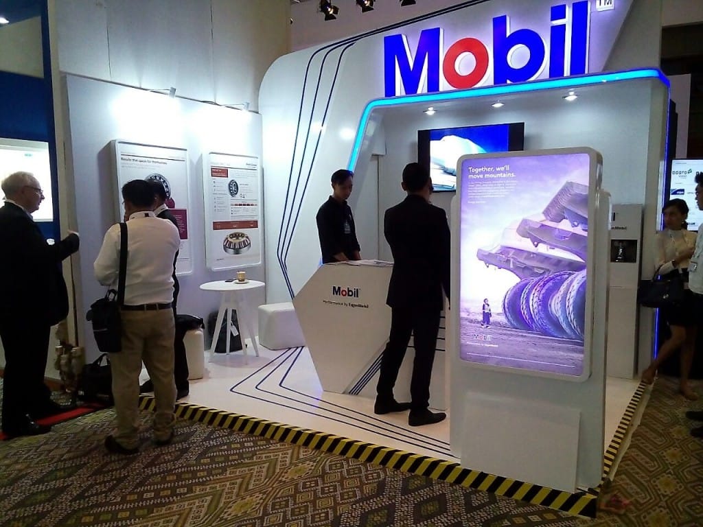 Stand ExxonMobil Hadir di Coaltrans Asia Ke-24