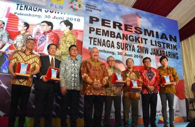 PLTS Jakabaring Perkuat Jaringan Listrik Pelaksanaan Asian Games 2018