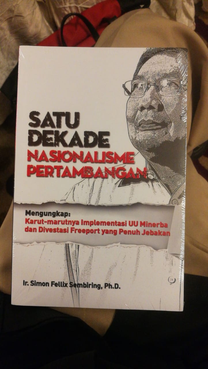 Luncurkan Buku, Simon Sembiring Ungkap Kejanggalan Divestasi Freeport