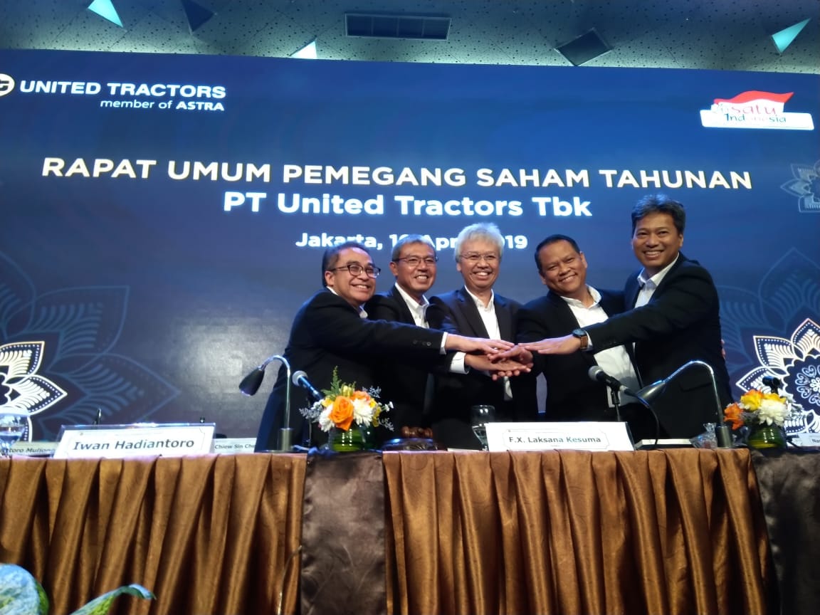 Sukses di  Pamapersada, Frans Kesuma Kini Pimpin United Tractors