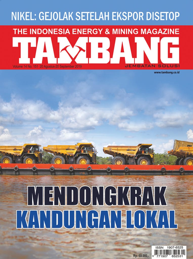 Majalah TAMBANG Edisi Agustus-September 2019