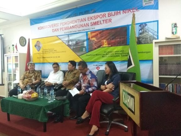 Minerba; Secara Aturan Larangan Ekspor Bijih Nikel Belum Berlaku