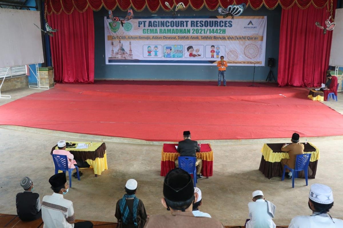 PTAR Gelar Gema Ramadhan 2021 Bersama Masyarakat Lingkar Tambang