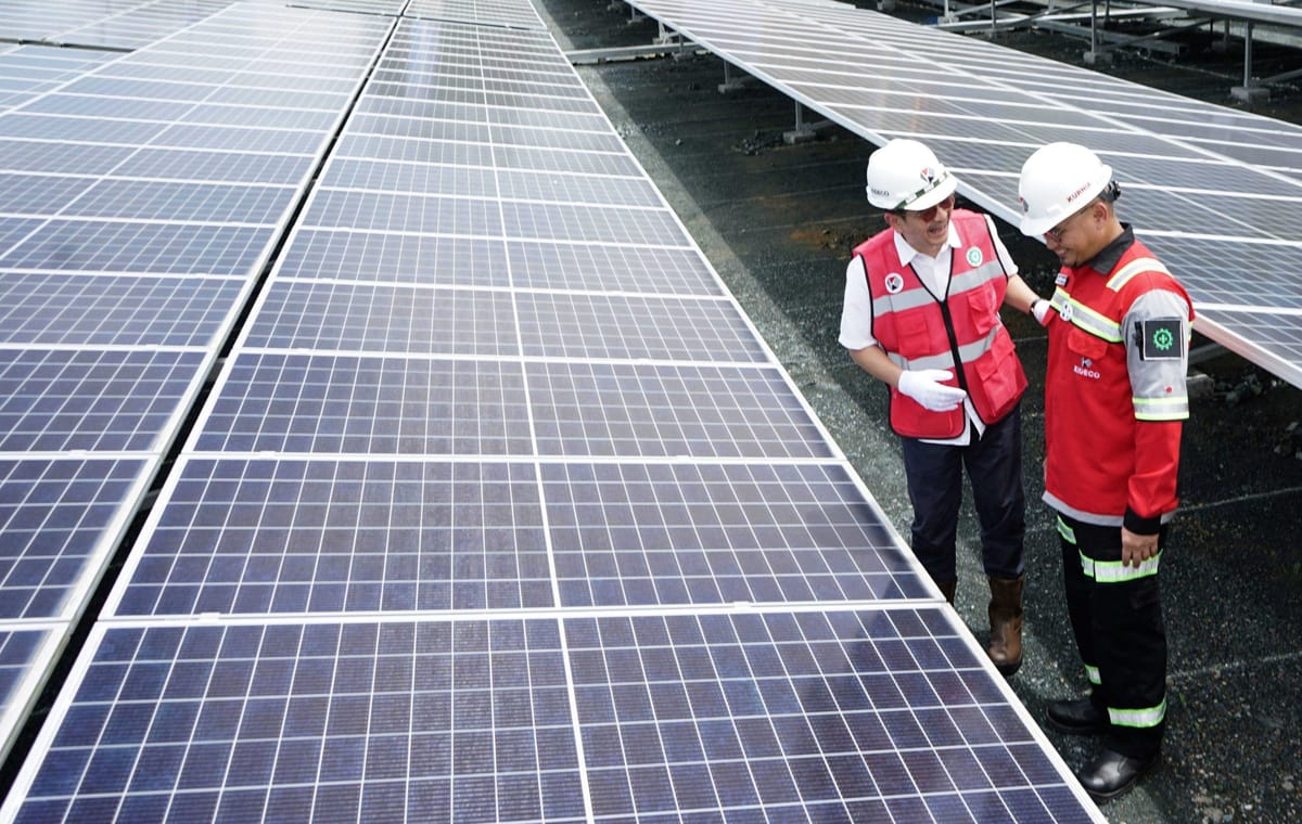 Kideco Jaya Agung Bangun Pembangkit Tenaga Surya