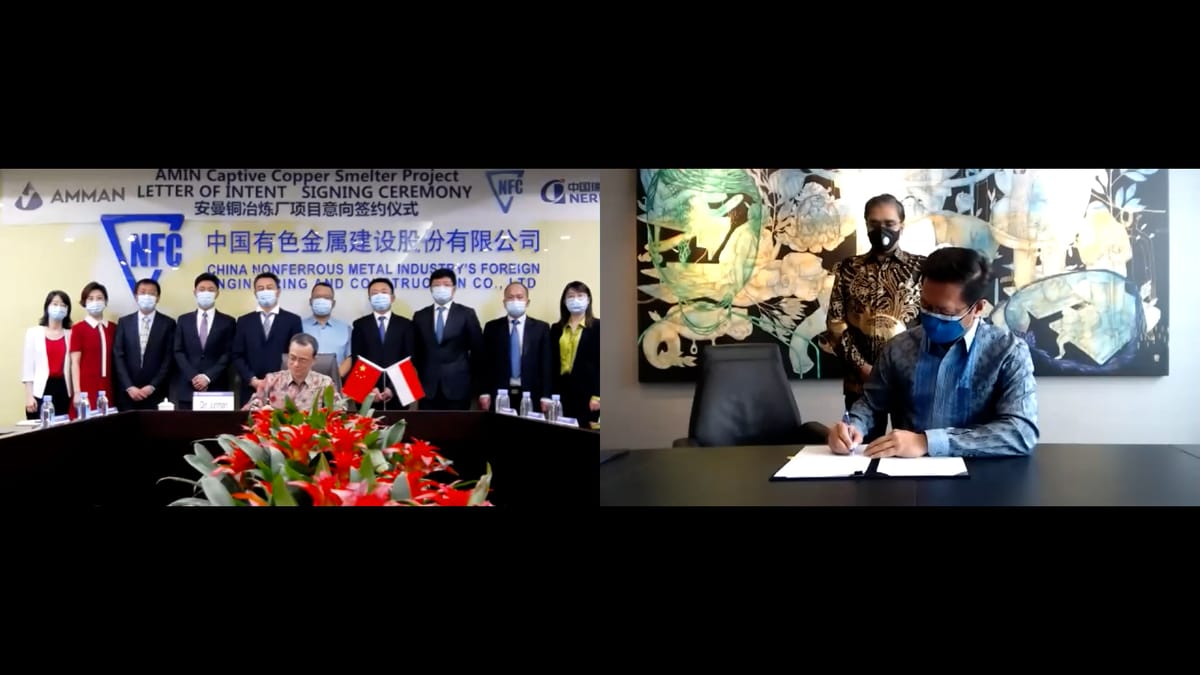 Untuk Smelter Tembaga, AMMAN Pilih Konsorsium NFC/NERIN sebagai Kontraktor EPC