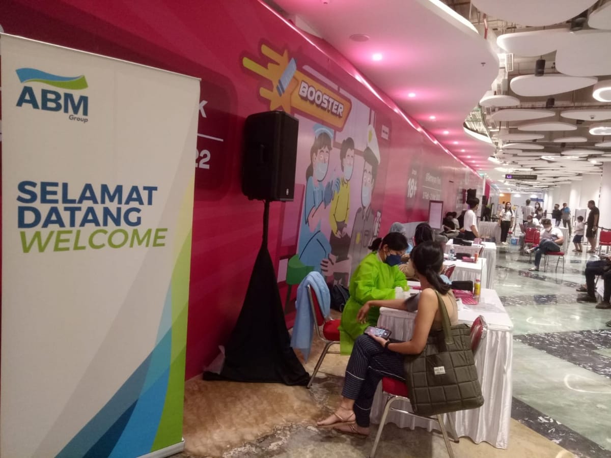 Dukung Vaksinasi Nasional, ABM Hadirkan Sentra Vaksinasi Booster di Senayan Park