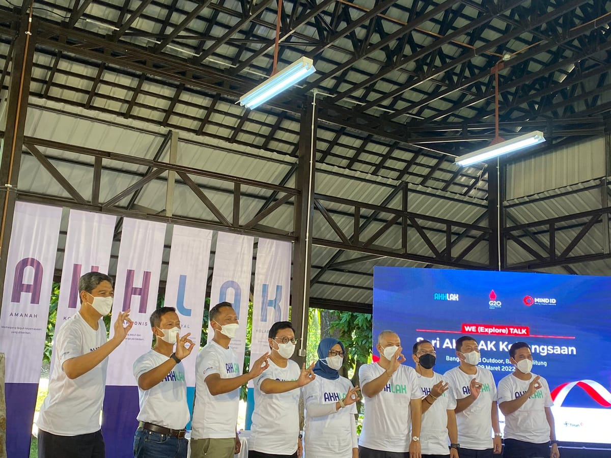 BIO PT Timah,Tbk Jadi Pusat Pengembangan dan Pembelajaran SDM Ber- AKHLAK