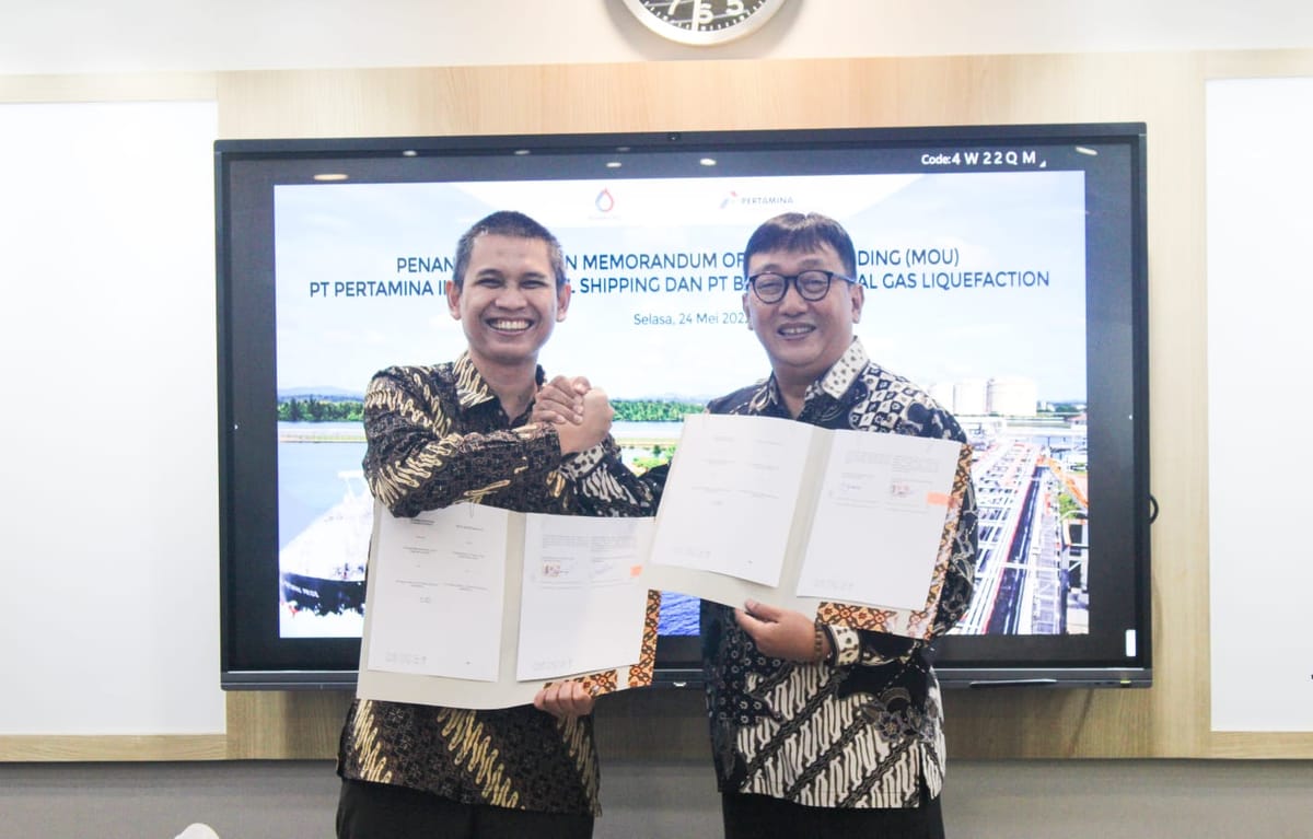 Kembangkan Bisnis LNG, PIS Tandatangani MoU dengan Badak NGL