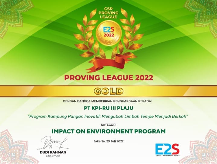 KPI Raih Empat Penghargaan di Ajang E2S Proving League 2022