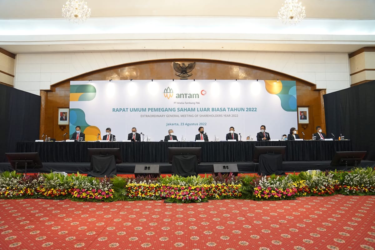 Gelar RUPSLB 2022, Pemegang Saham ANTAM Setujui Spin-Off Tambang Nikel