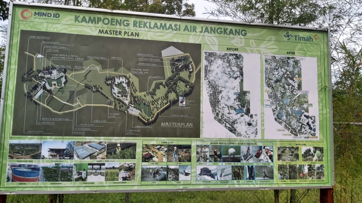 Kampoeng Reklamasi Air Jangkang: Jelmaan dari Kubangan Tambang