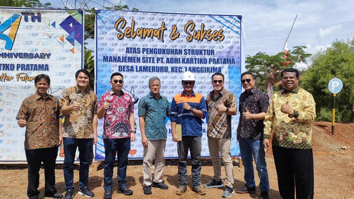 Dirut PT Adhi Kartiko Pratama Lantik Manajemen Site