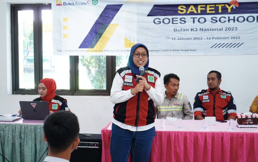 PTBA Ajak Mahasiswa Terapkan Budaya Keselamatan dan Kesehatan Kerja