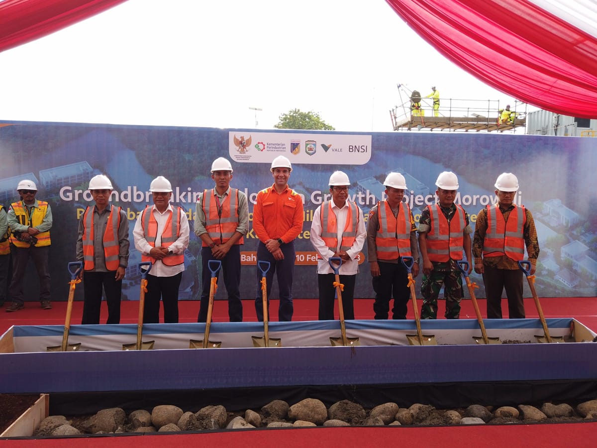 PT Vale dan PT BNSI Resmikan Pembangunan Green Smelter Terintegrasi di Morowali
