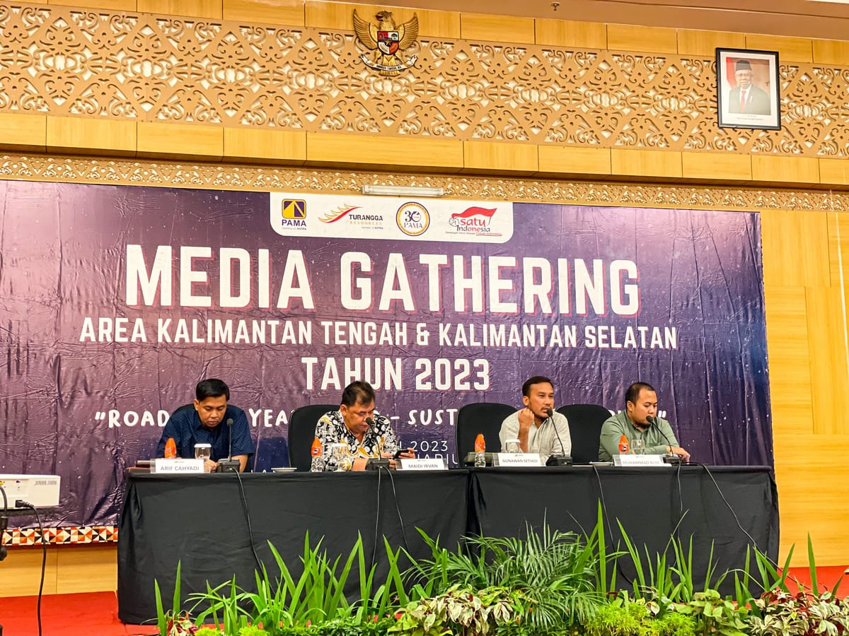 Gelar Media Gathering se-Kalselteng, PAMA Beberkan Capaian Program CSR