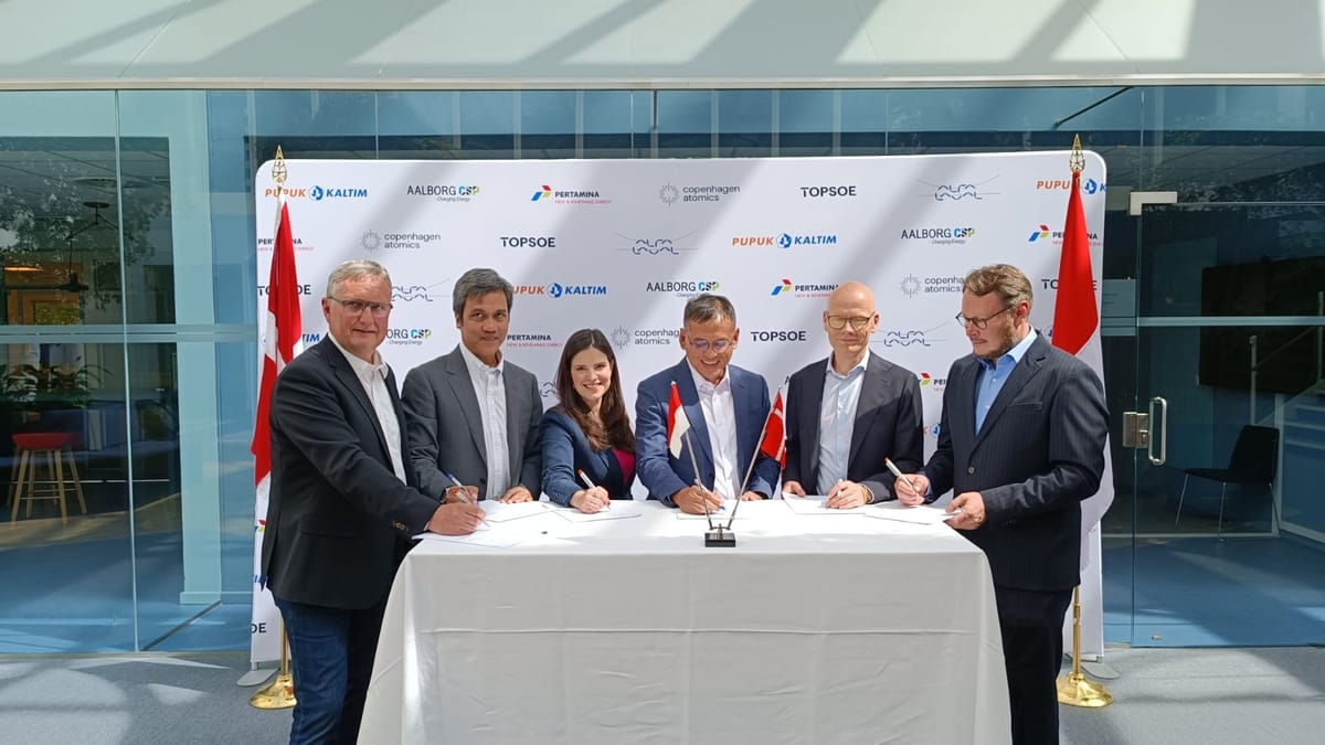 Gandeng Pupuk Kaltim, Pertamina NRE Kembangkan Amonia Hijau Berbasis Thorium