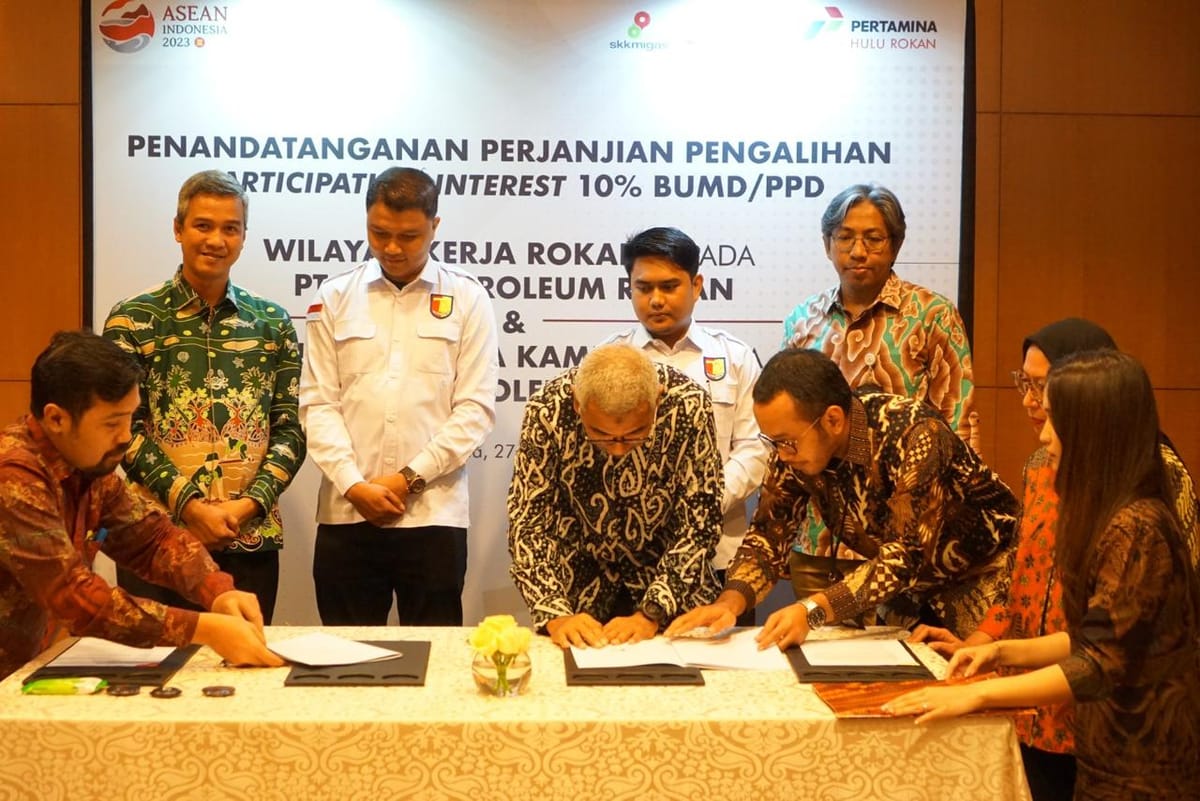 Pertamina Alihkan Participating Interest (PI) 10% Ke Pemprov Riau
