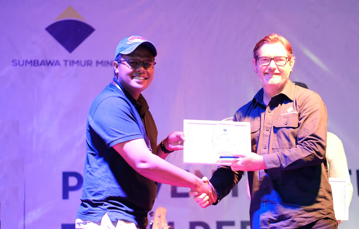 Capai 4 Juta Jam Kerja Tanpa Kecelakaan, PT Sumbawa Timur Mining Apresiasi Karyawan
