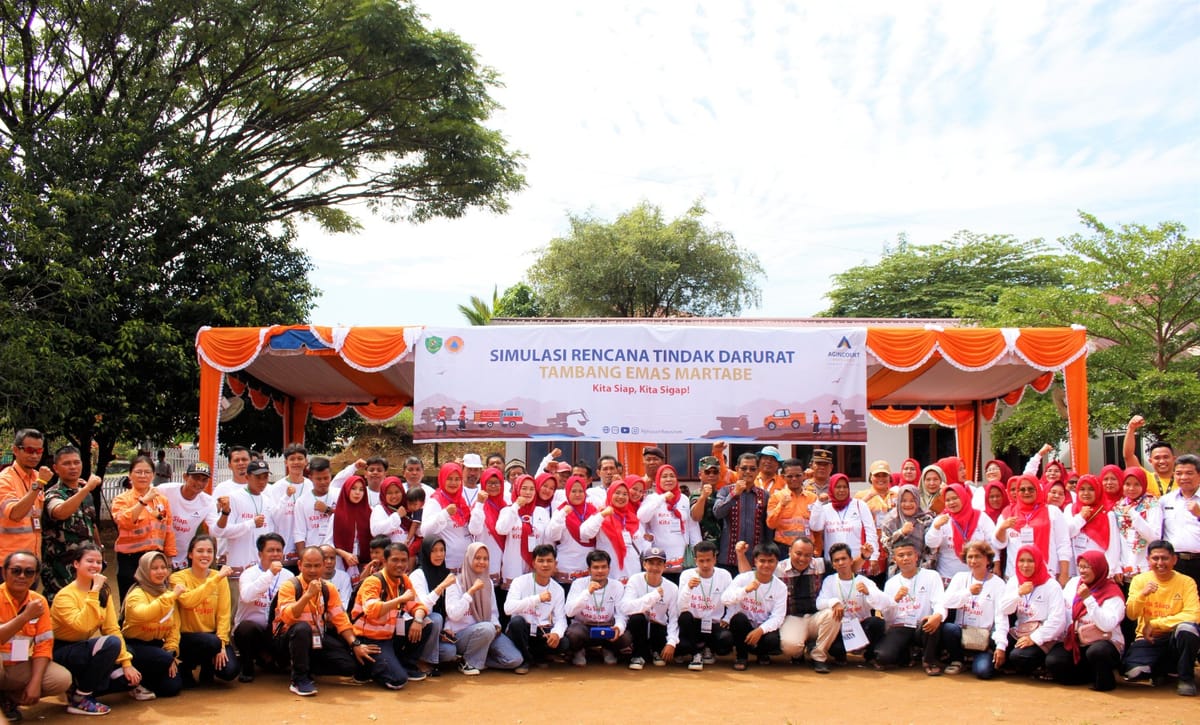 PTAR dan BPBD Tapsel Gelar Simulasi Rencana Tindak Darurat