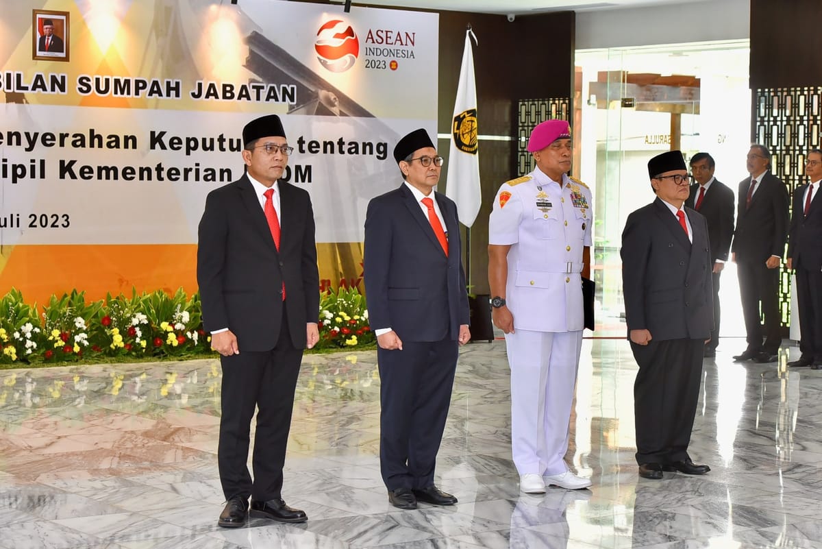 Jreng, Menteri ESDM Tunjuk Letjen (Mar) (Pur) Bambang Suswantono Jadi Plt Dirjen Minerba