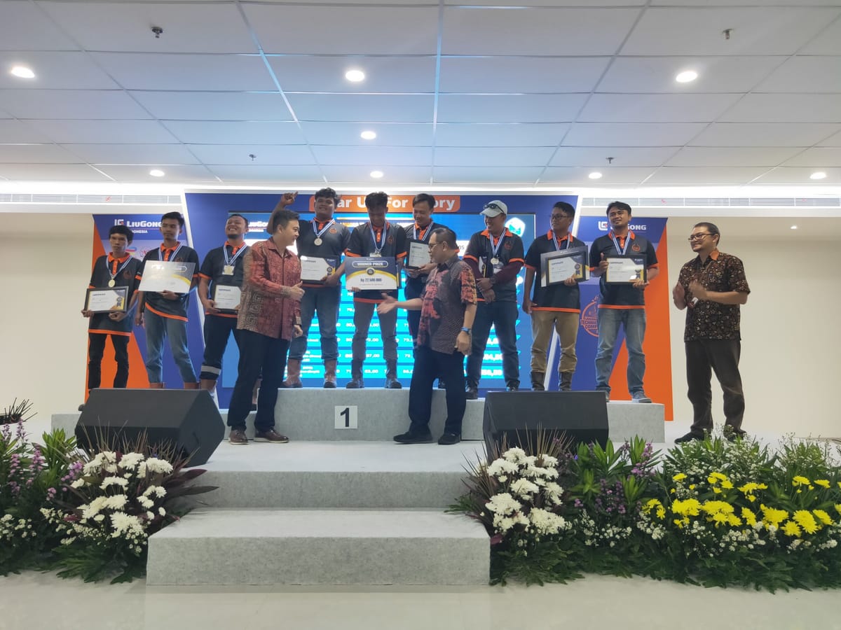 Liugong Machinery Indonesia Gelar Kompetisi Mekanik, Bakal Dikirim Ke Ajang Global