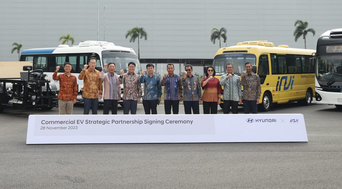 Anak Usaha Indika Jadi Distributor Kendaran Listrik Komersial Hyundai Motor Company