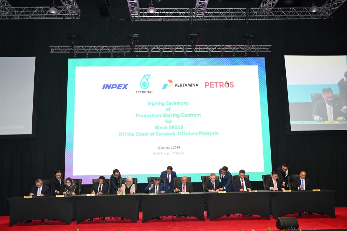 Tambah Portofolio, Pertamina Bersama Mitra Resmi Kelola Blok SK510 di Malaysia