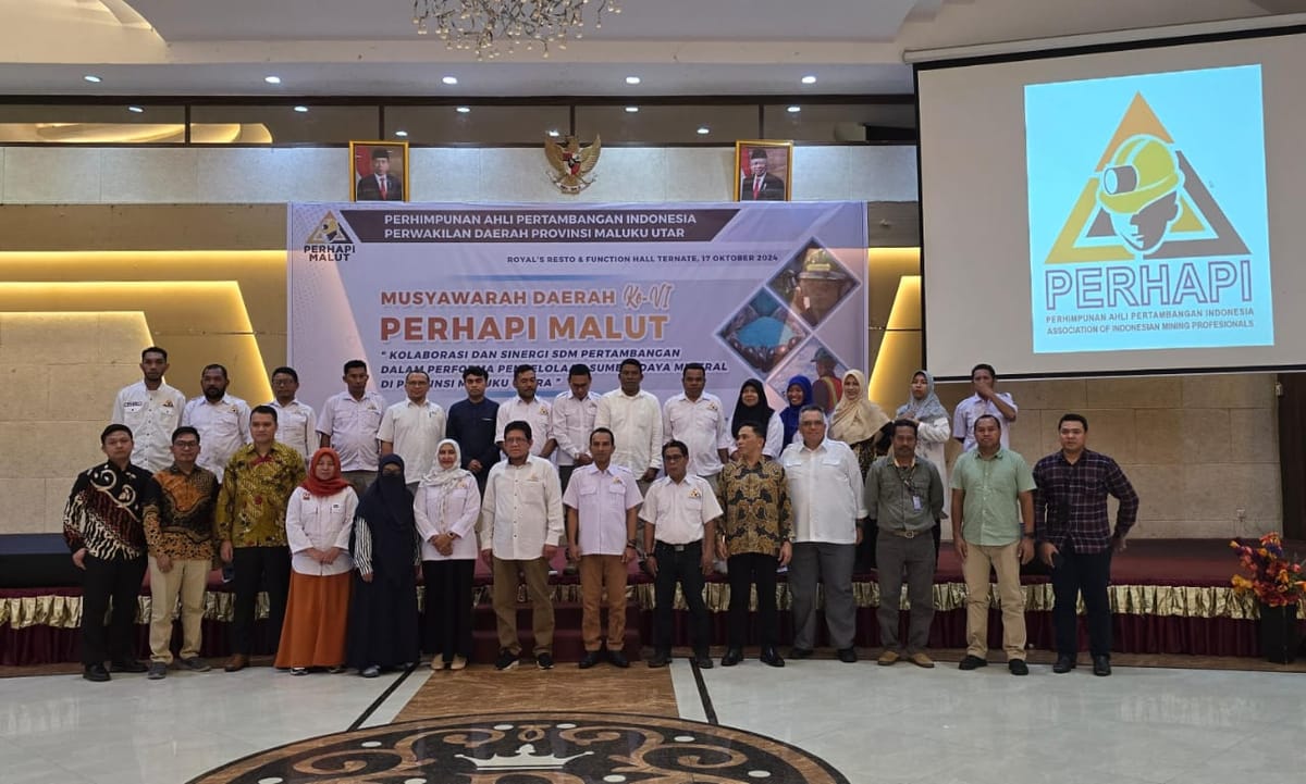 Gelar Musda VI, Muhammad Qadafi Kembali Terpilih Sebagai Ketua PD PERHAPI Maluku Utara