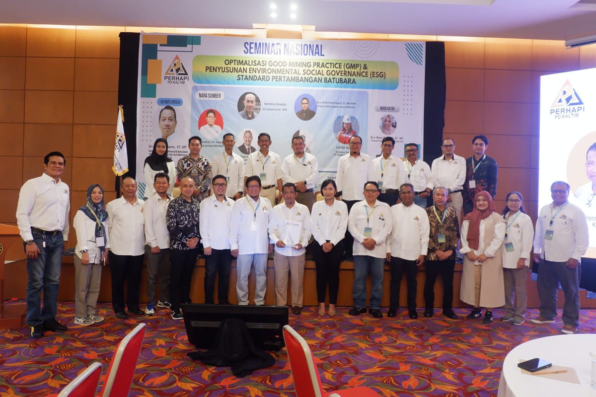 PD PERHAPI Kaltim Inisiasi Rumuskan Standar ESG Di Pertambangan Batubara