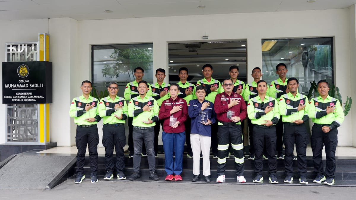 Usai Berlaga Diajang MERC Di Australia, Tim ERT PPA Disambut Dirtekling Minerba