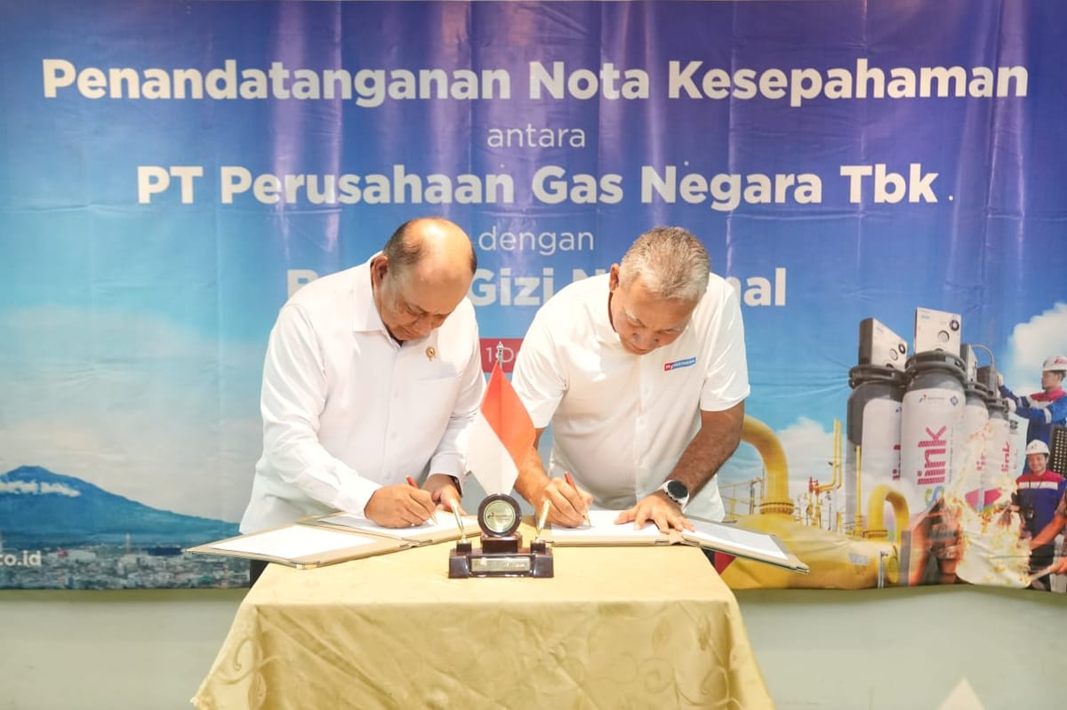 Dukung Program Makan Bergizi Gratis, PGN Siap Pasok Gas