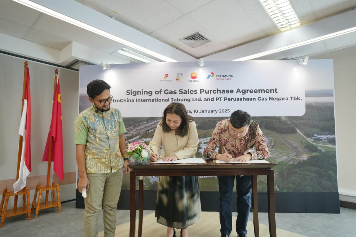 PGN Dapat Gas Dari Blok Jabung, Pasokan Gas Untuk Domestik Aman