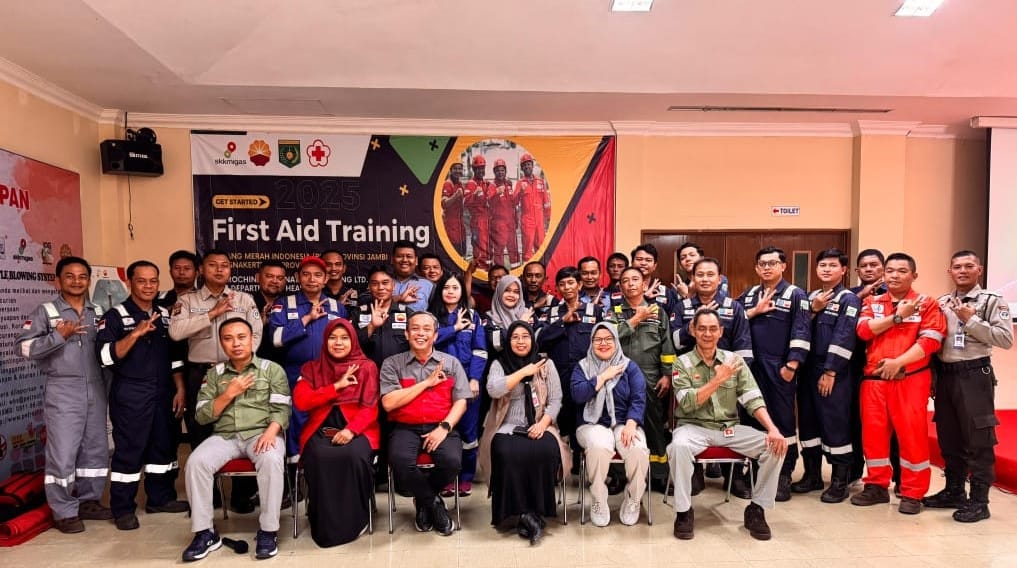 Perkuat Budaya K3, PetroChina Gelar Pelatihan P3K Bersama Disnaker Dan PMI
