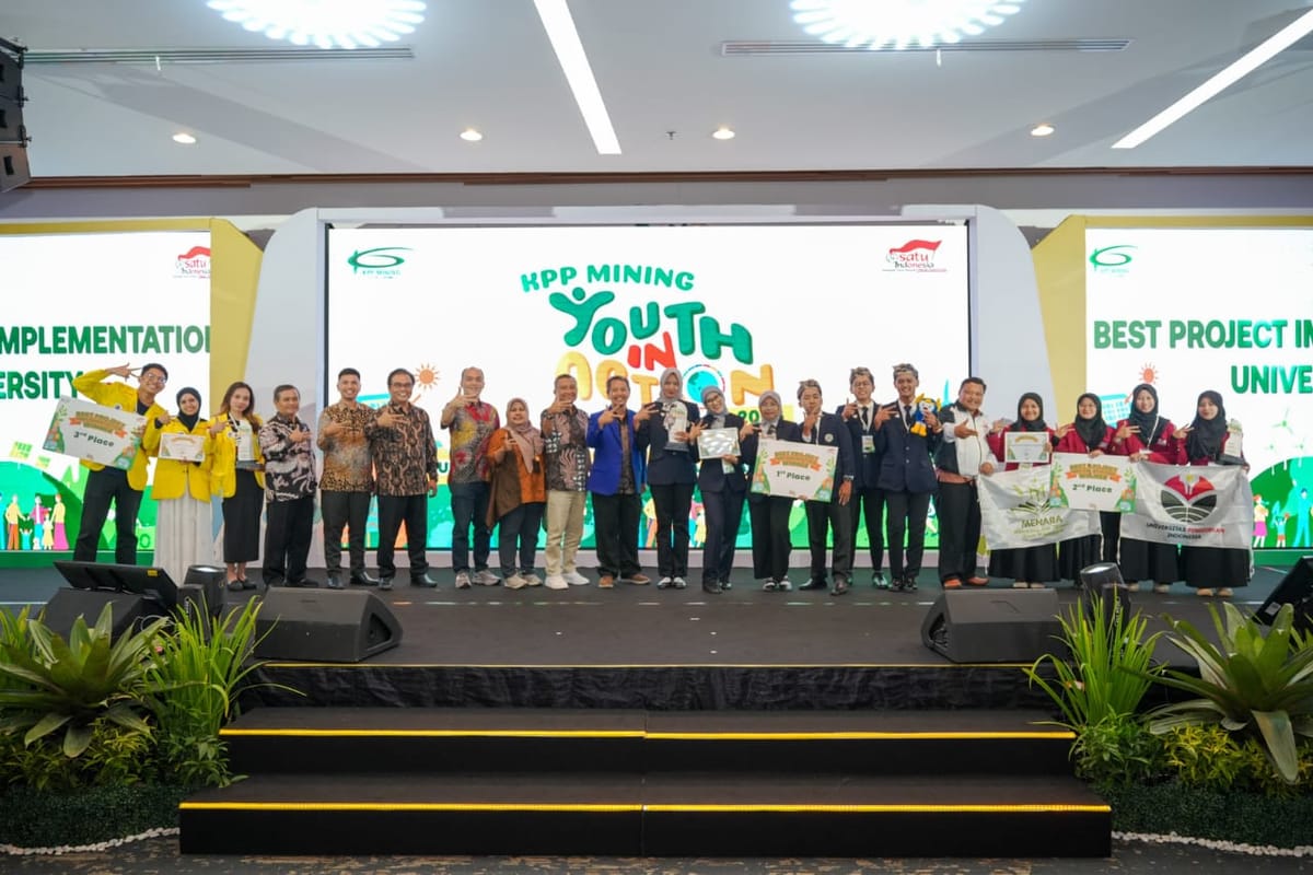 KPP Mining Youth in Action 2024, Langkah Nyata Dorong Kaum Muda dukung Pencapaian SDGs
