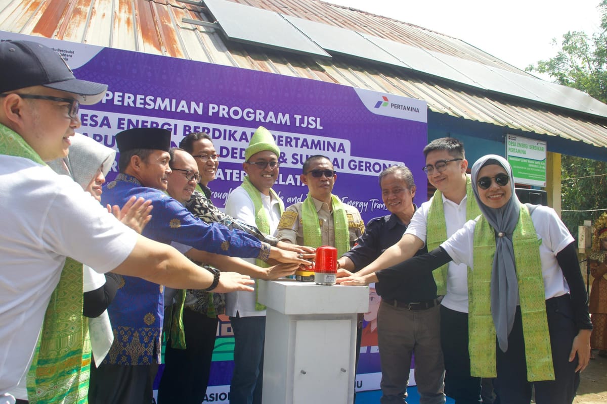 Desa Energi Berdikari: Pertamina NRE Optimalkan Potensi Desa Dengan Energi Bersih