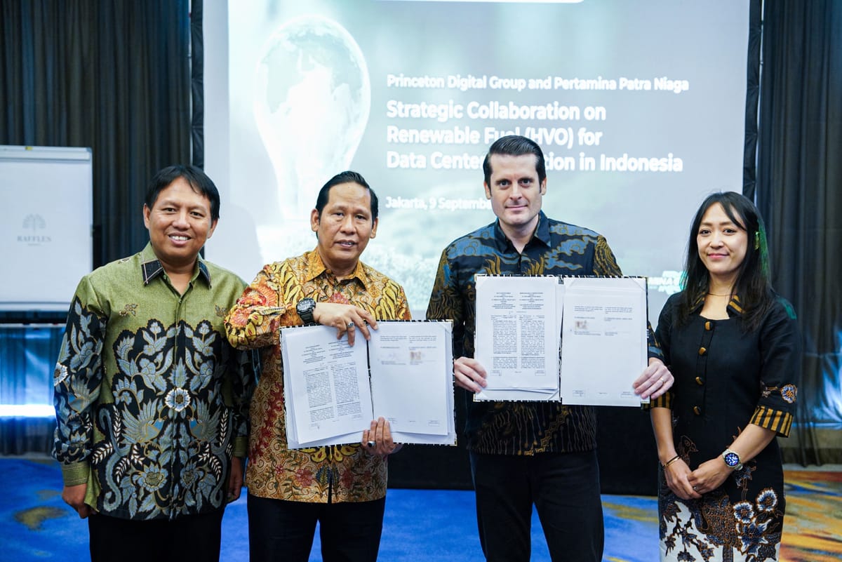 Terkait Produk HVO, PT Pertamina Patra Niaga Jalin Kerjasama Dengan Perusahaan Penyedia Data Center