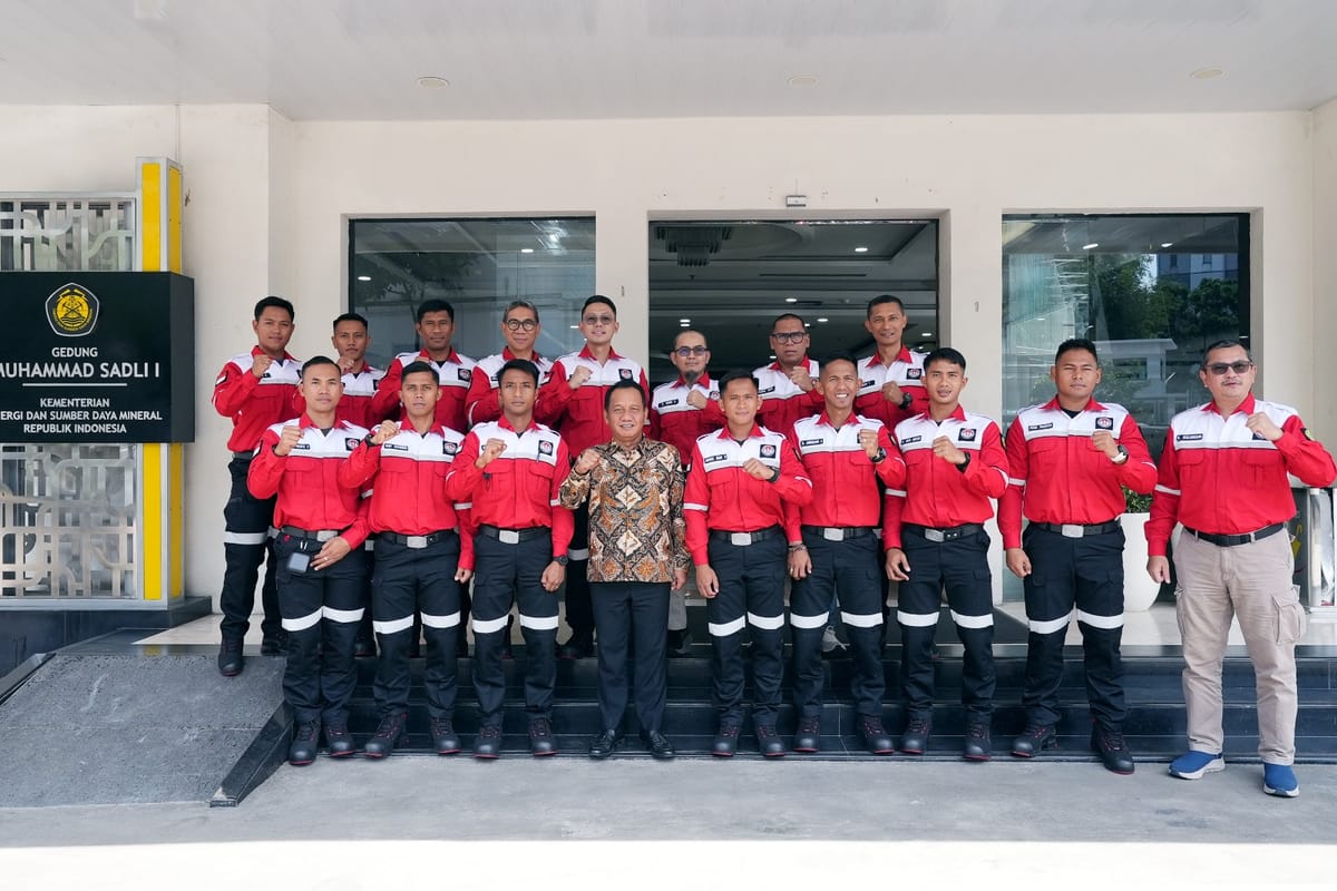 Dirjen Minerba Lepas Tim Indonesia Garuda Rescue Nusantara Berlaga Di MERC 2025