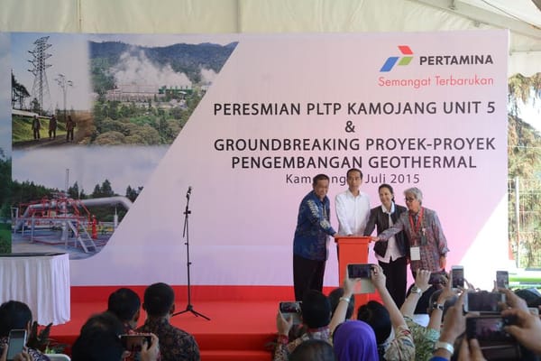 Empat Tahun Mendatang Pertamina Targetkan Produksi 907 MW Dari Panas Bumi