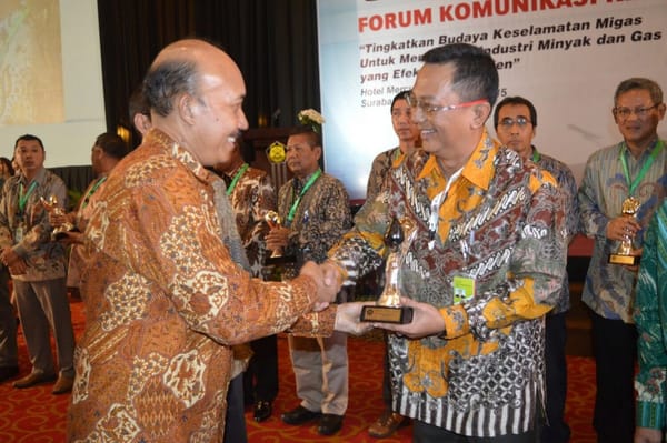 Pertagas Raih Penghargaan Tertinggi Keselamatan Kerja