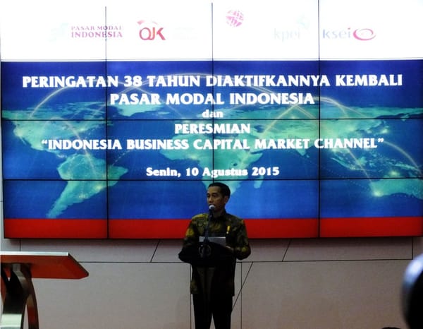 Pasar Modal Indonesia Peringati Usia 38 Tahun